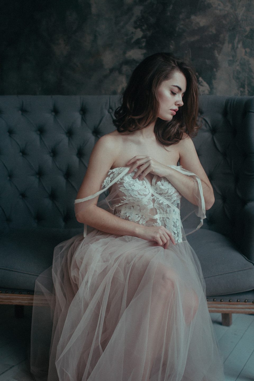 БУДУАРНОЕ ПЛАТЬЕ NUDE — изображение 17