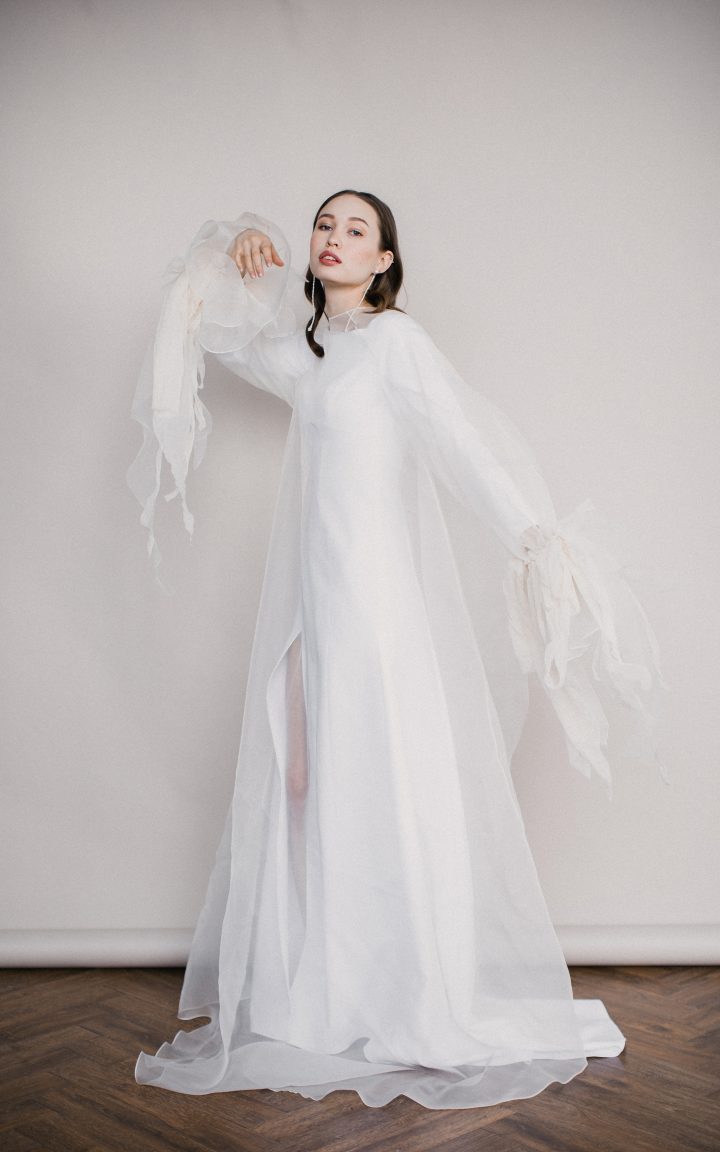 НАКИДКА SILK ROBE ИЗ ОРГАНЗЫ