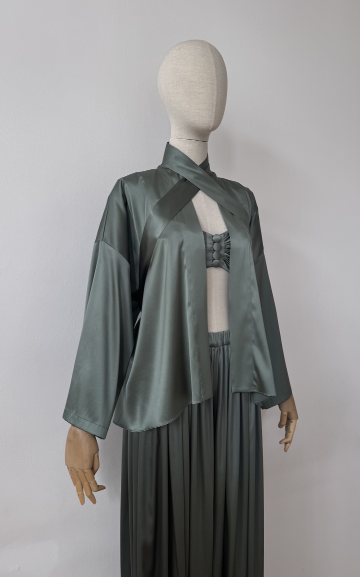 Кимоно мини цветное