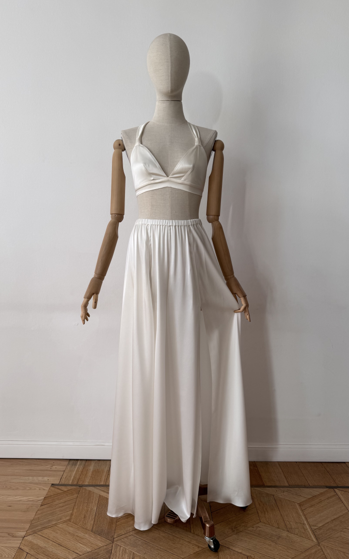 Брюки Helena молочные